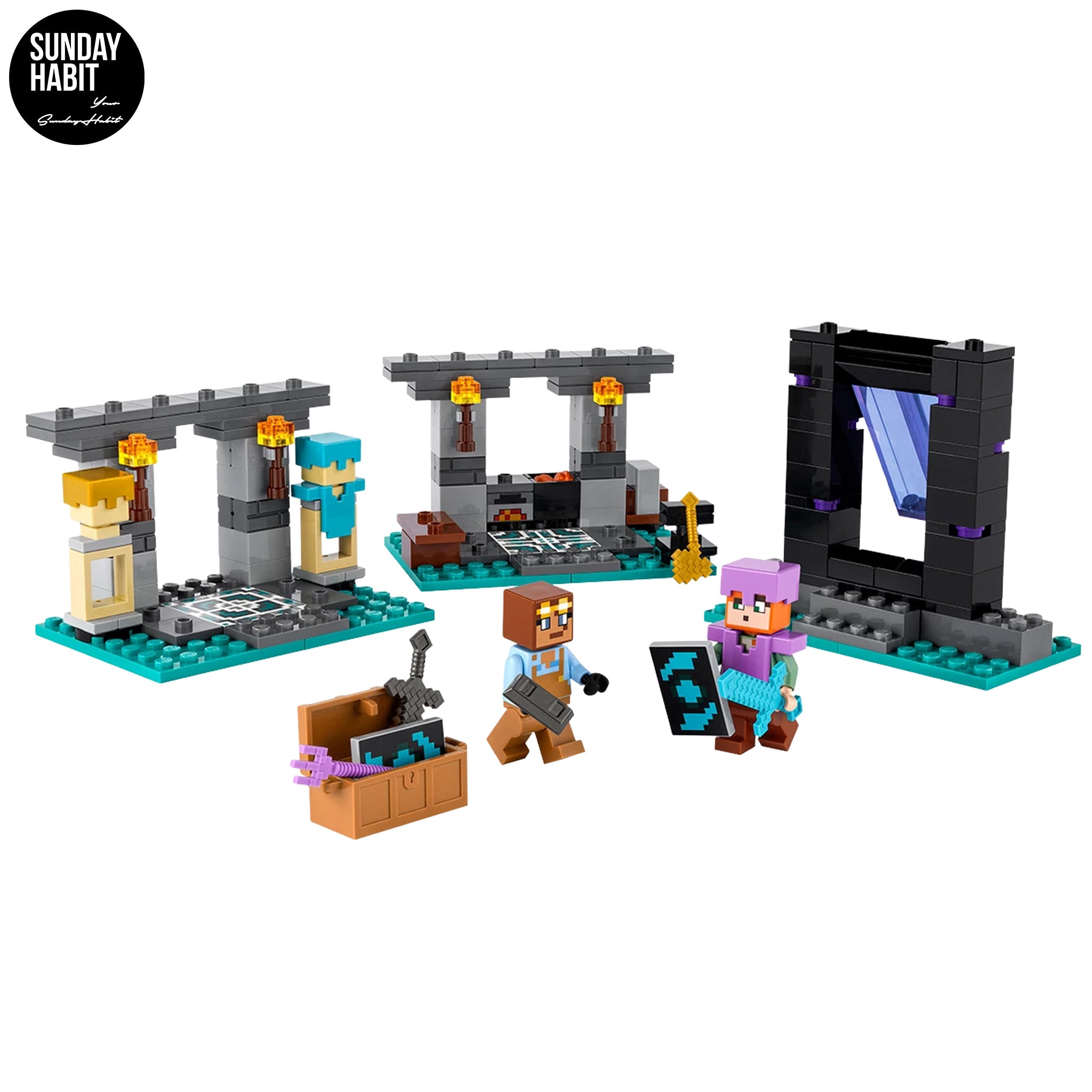 LEGO® Minecraft™ 21252 - Оръжейната - Sunday Habit