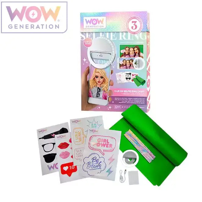 WOW GENERATION - Селфи лампа, с аксесоари - Sunday Habit