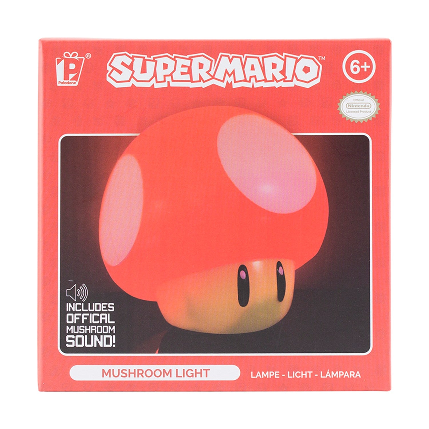 Paladone: Super Mario - Mushroom Light (PP4017NNV5) - Sunday Habit