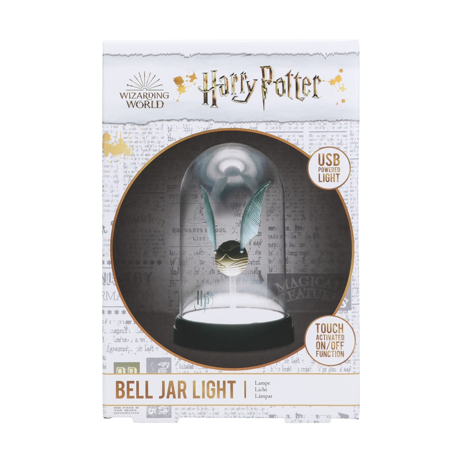 Paladone: Harry Potter - Golden Snitch Light (PP3906HPV6IN) - Sunday Habit