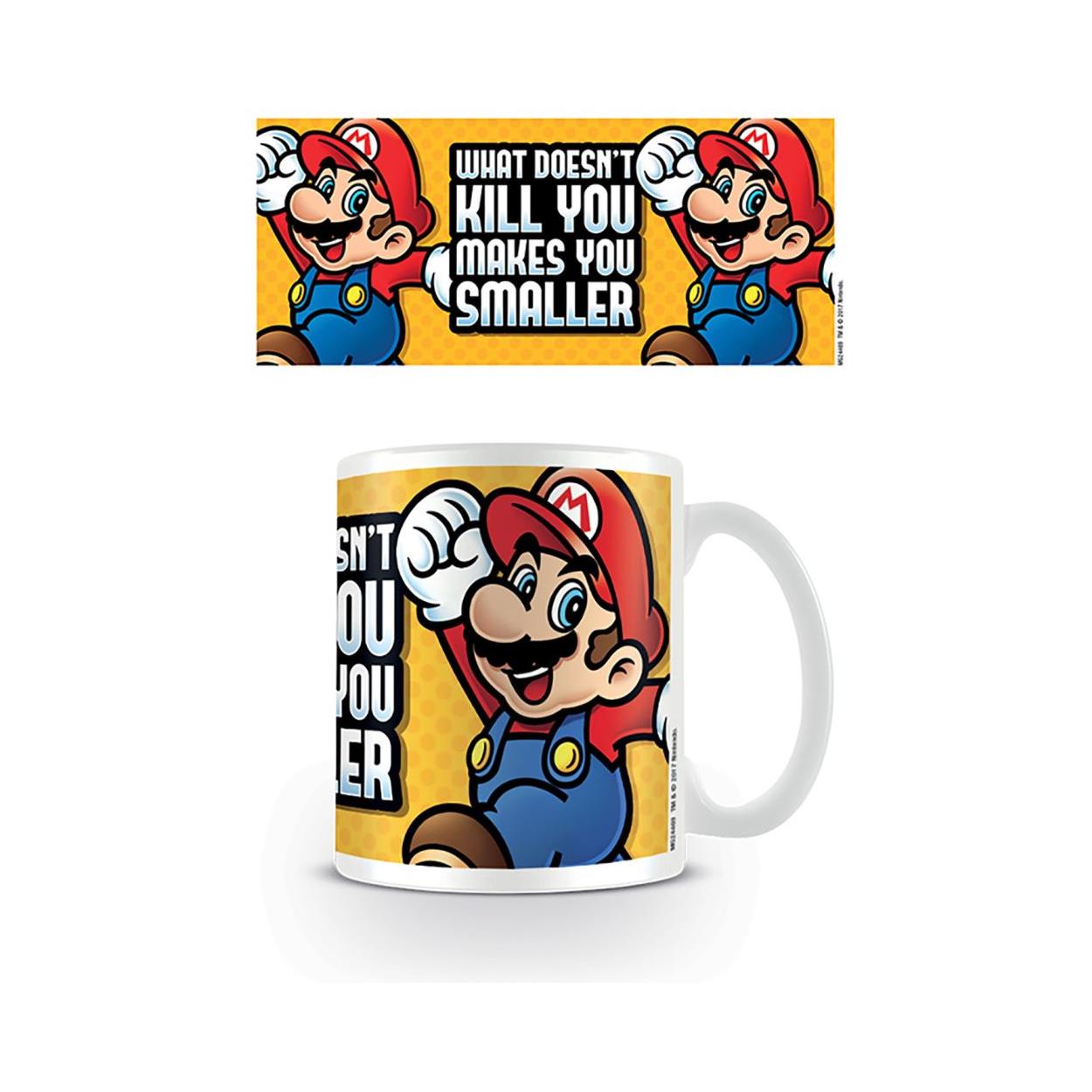 Pyramid Nintendo - Super Mario Makes You Smaller Coffee Mug (315ml) (MG24469C) - Sunday Habit