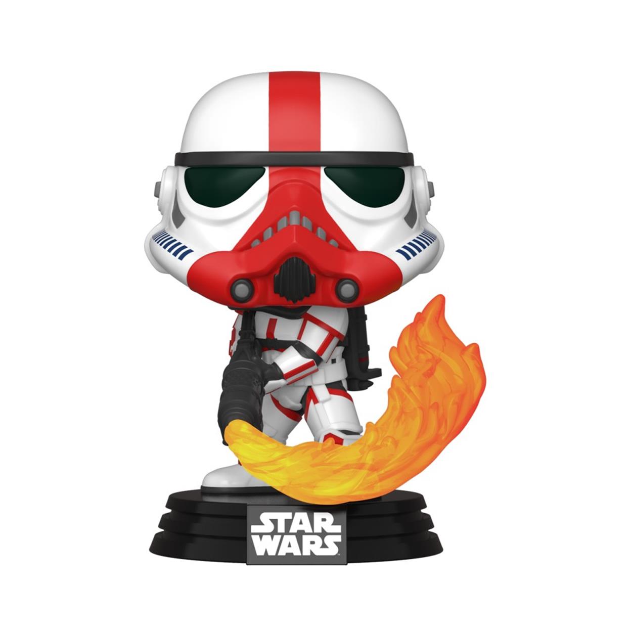 Funko Pop! Disney Star Wars: The Mandalorian - Incinerator Stormtrooper #350 Bobble-Head Vinyl Figure - Sunday Habit