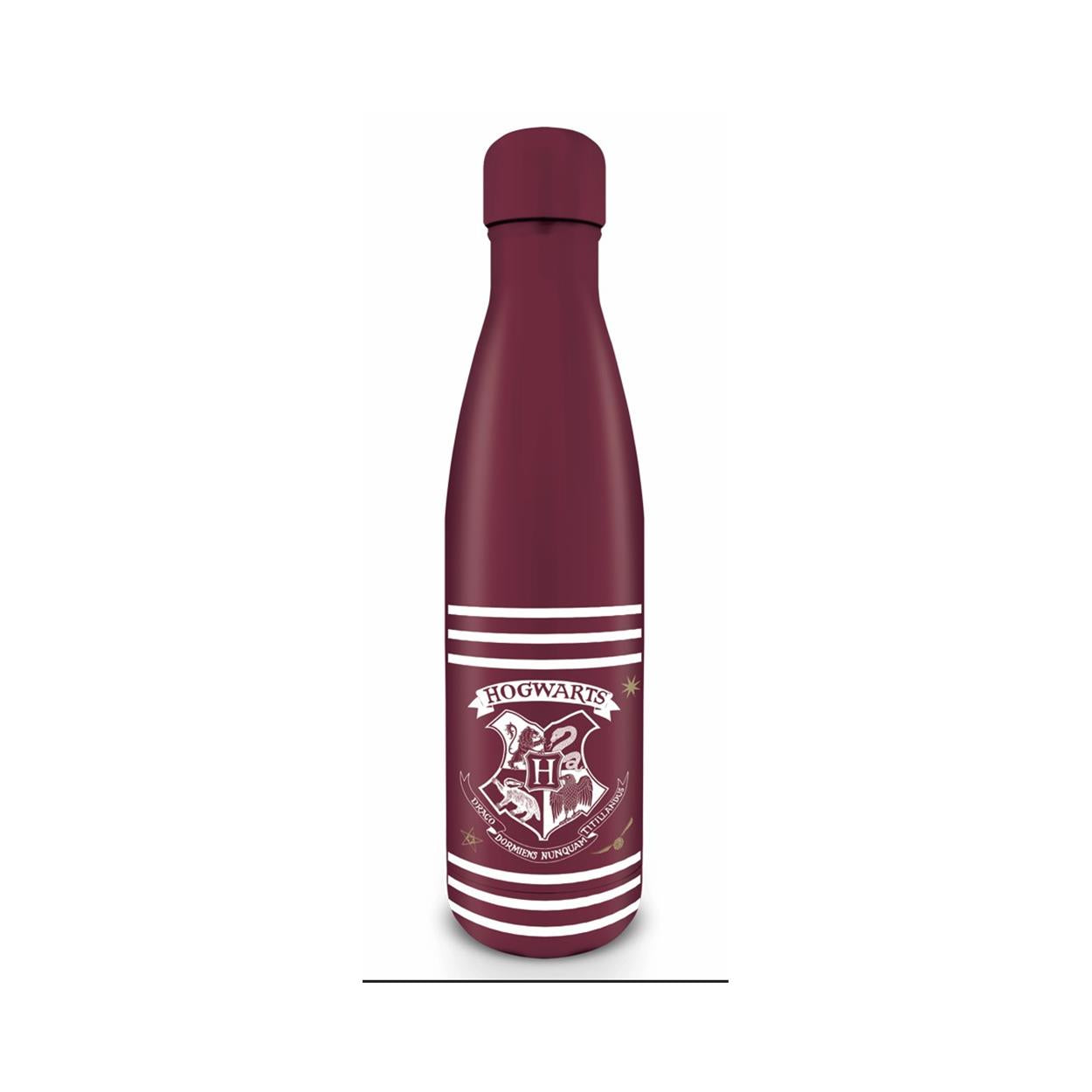 Pyramid Harry Potter - Crest & Stripes Metal Drinks Bottle (550ml) (MDB25453) - Sunday Habit