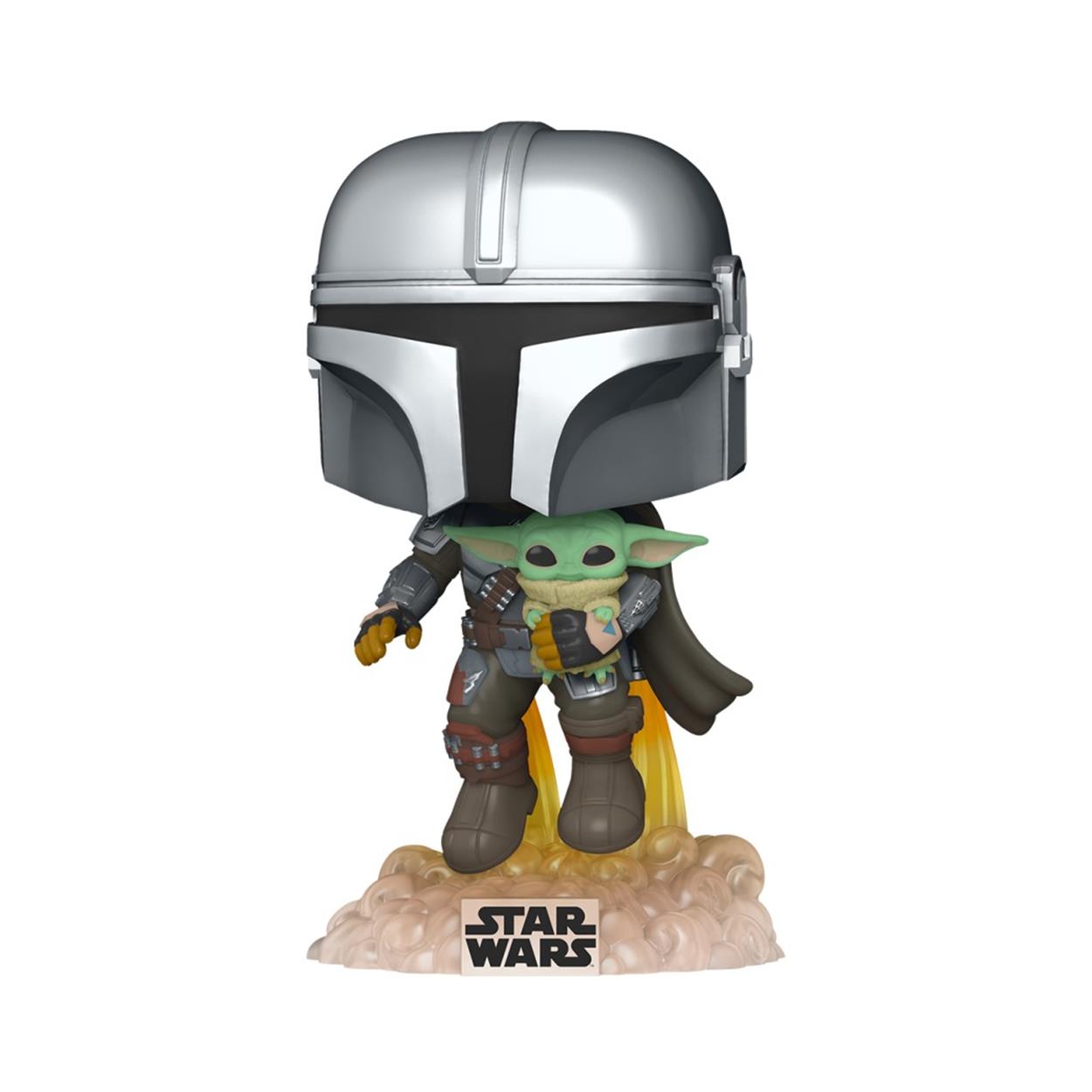 Funko Pop! Disney Star Wars: The Mandalorian - The Mandalorian With The Child #402 Bobble-Head Vinyl Figure - Sunday Habit