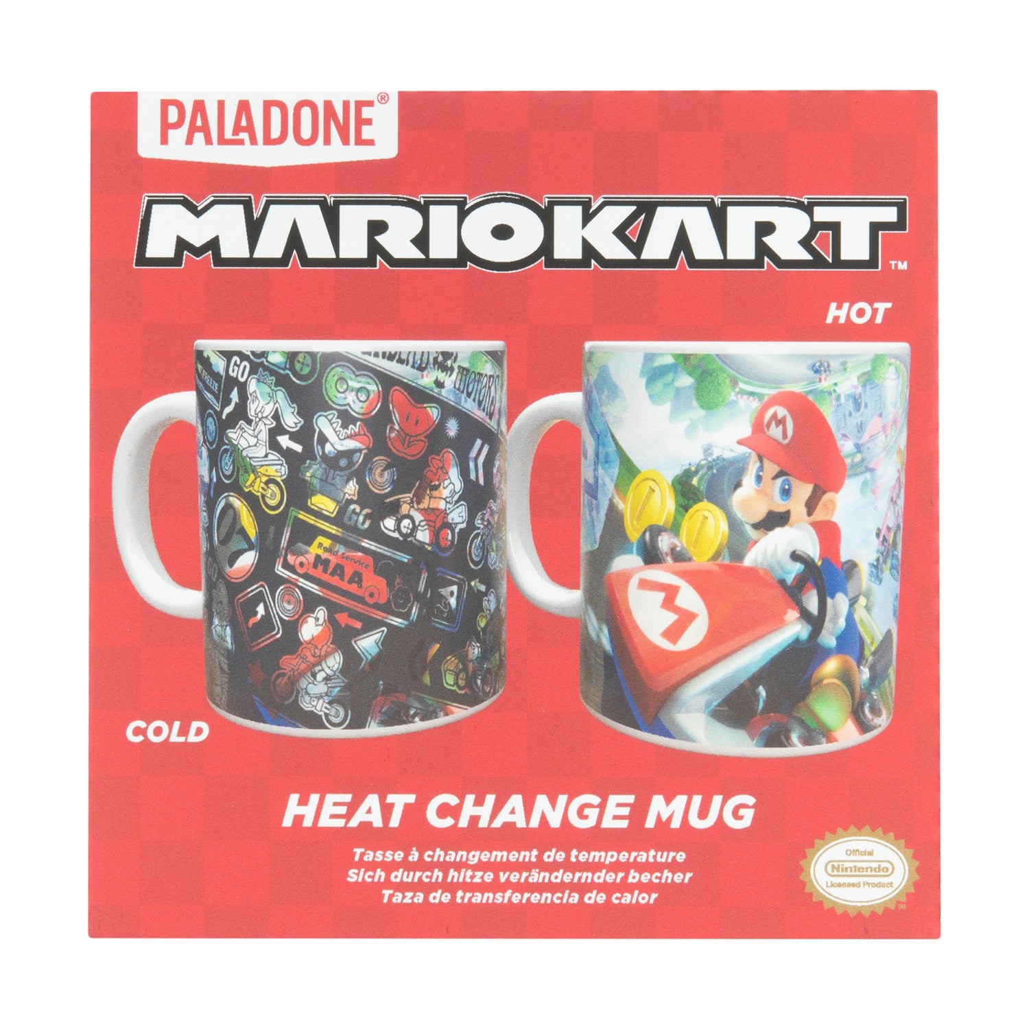 Paladone Mario Kart Heat Change Mug (PP8307NN) - Sunday Habit