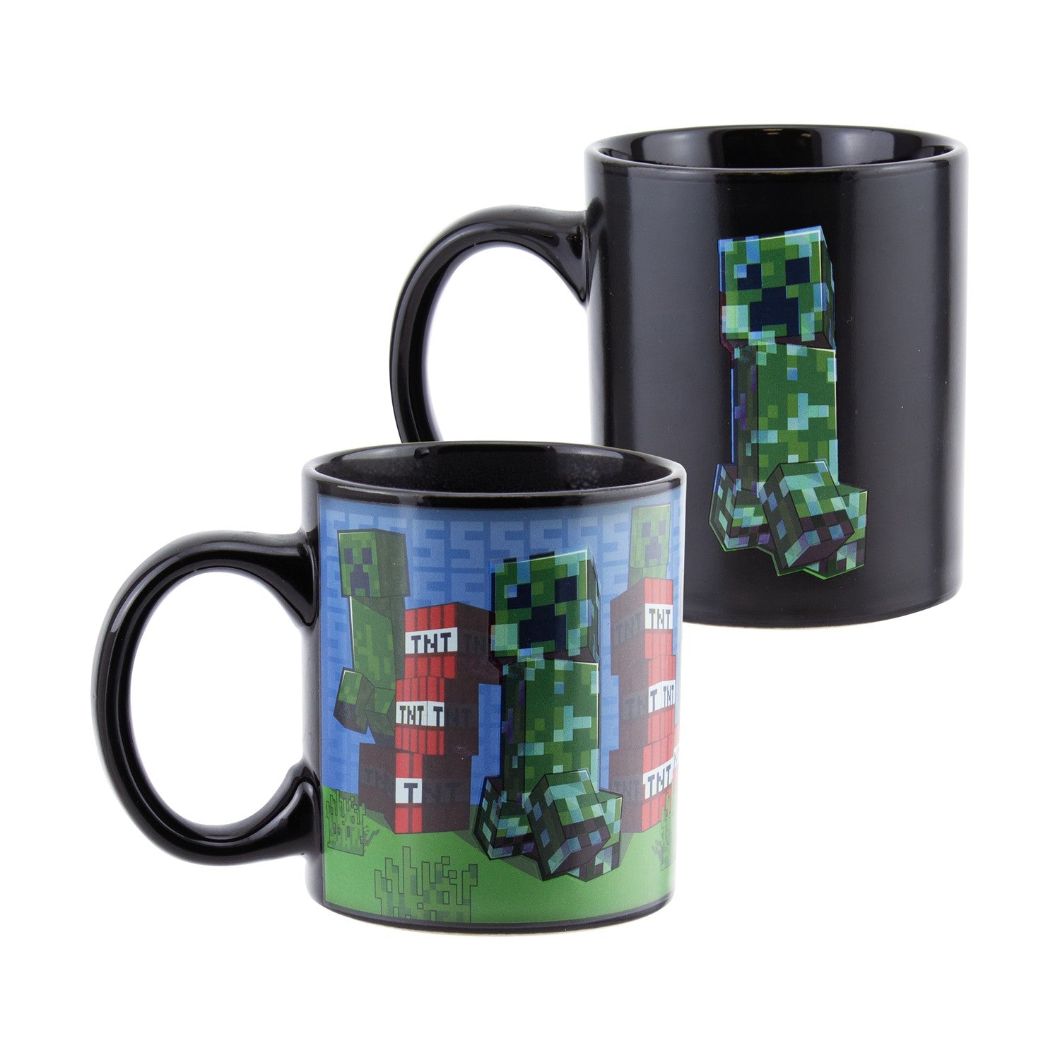 Paladone: Minecraft - Creeper Heat Change Mug (300ml) (PP7975MCFV2) - Sunday Habit