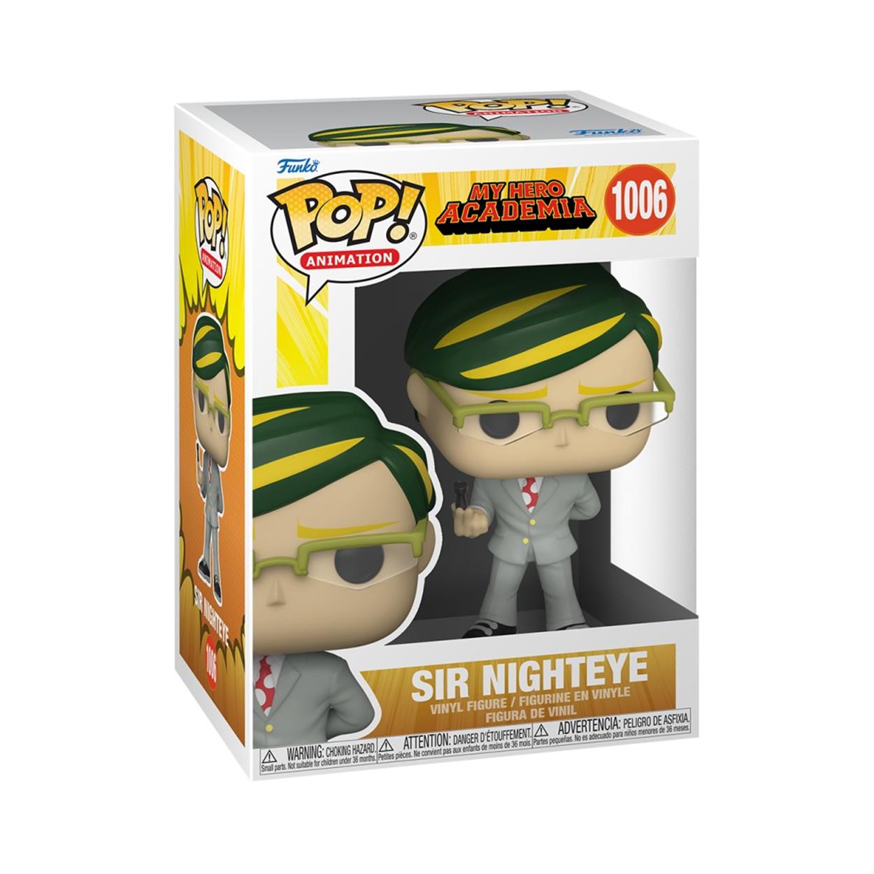 Funko Pop! Animation: My Hero Academia - Sir Nighteye #1006 Vinyl Figure - Sunday Habit