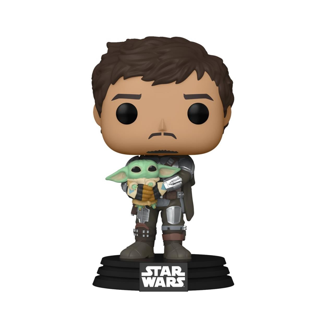 Funko Pop! Disney Star Wars: The Mandalorian - The Mandalorian With Grogu #461 Bobble-Head Vinyl Figure - Sunday Habit