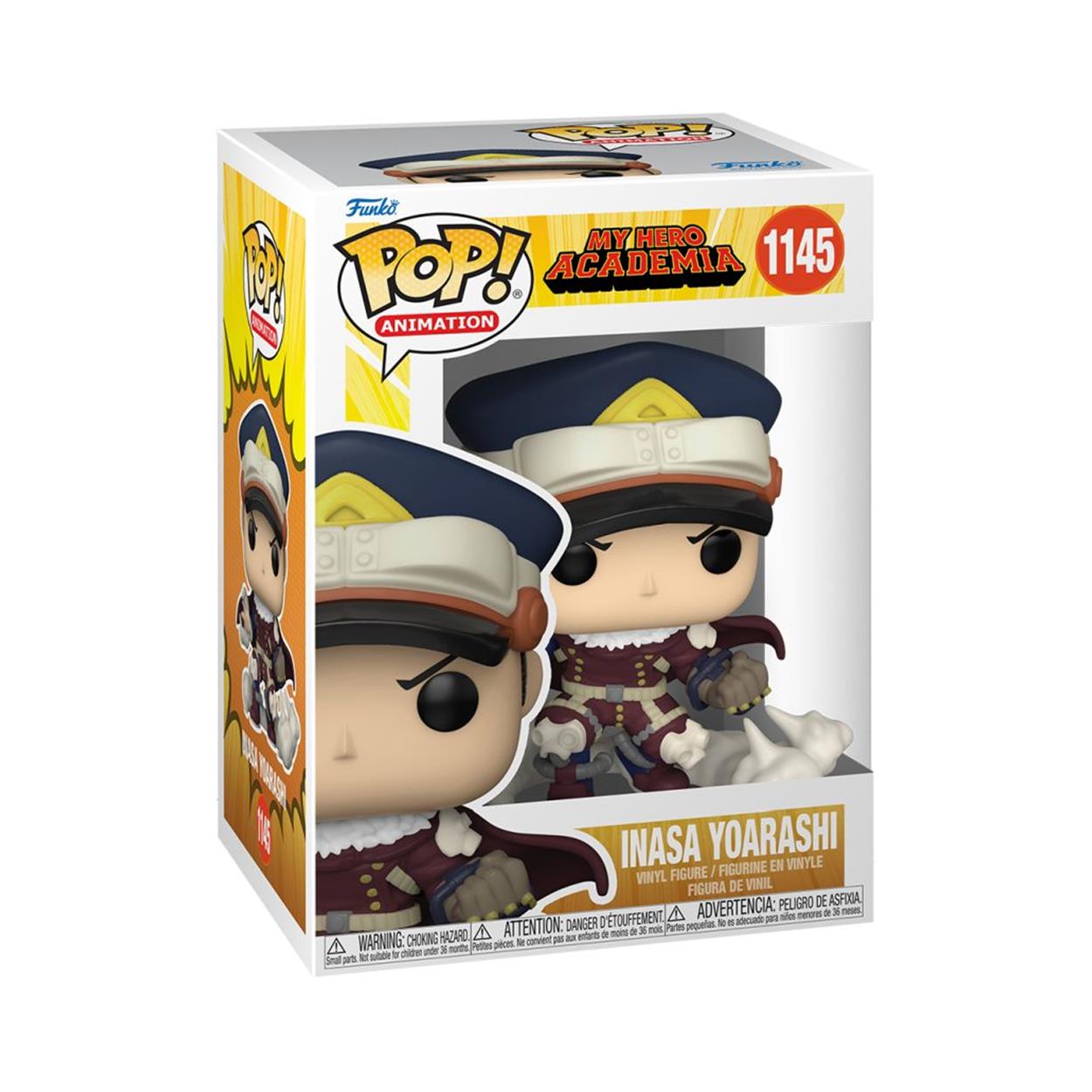 Funko Pop! Animation: My Hero Academia - Inasa Yoarashi #1145 Vinyl Figure - Sunday Habit