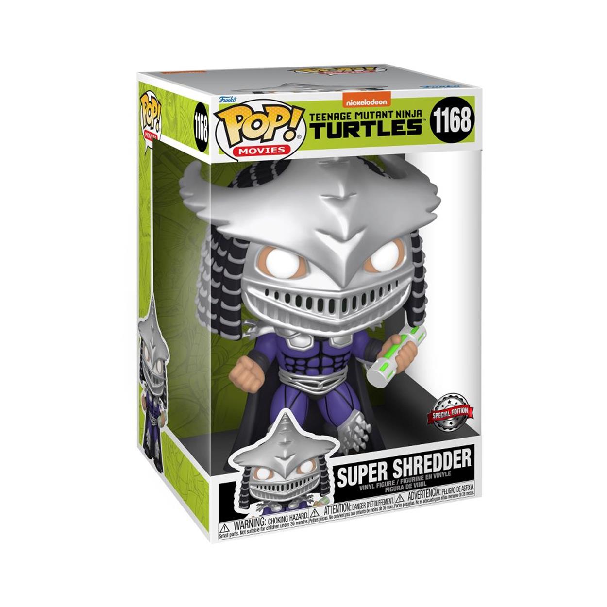 Funko Pop! Jumbo Movies: Teenage Mutant Ninja Turtles - Super Shredder (Special Edition) #1168 Vinyl Figure (10") - Sunday Habit