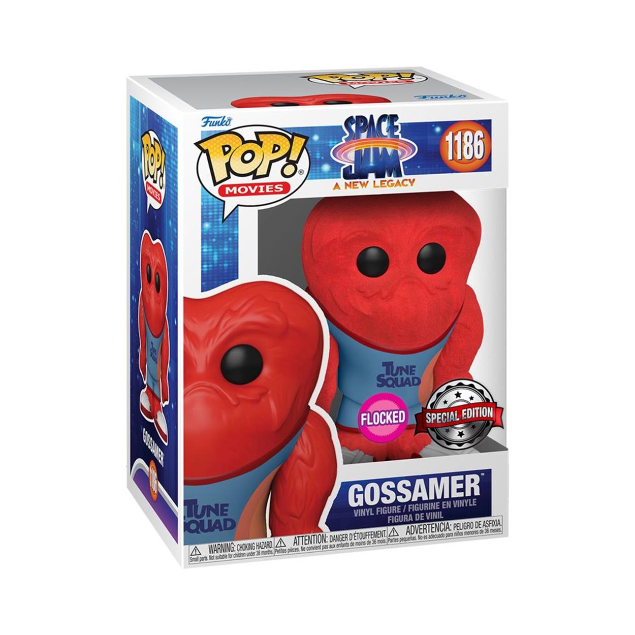 Funko Pop! Space Jam: A New Legacy - Gossamer (Flocked) (Special Edition) #1186Vinyl Figure - Sunday Habit