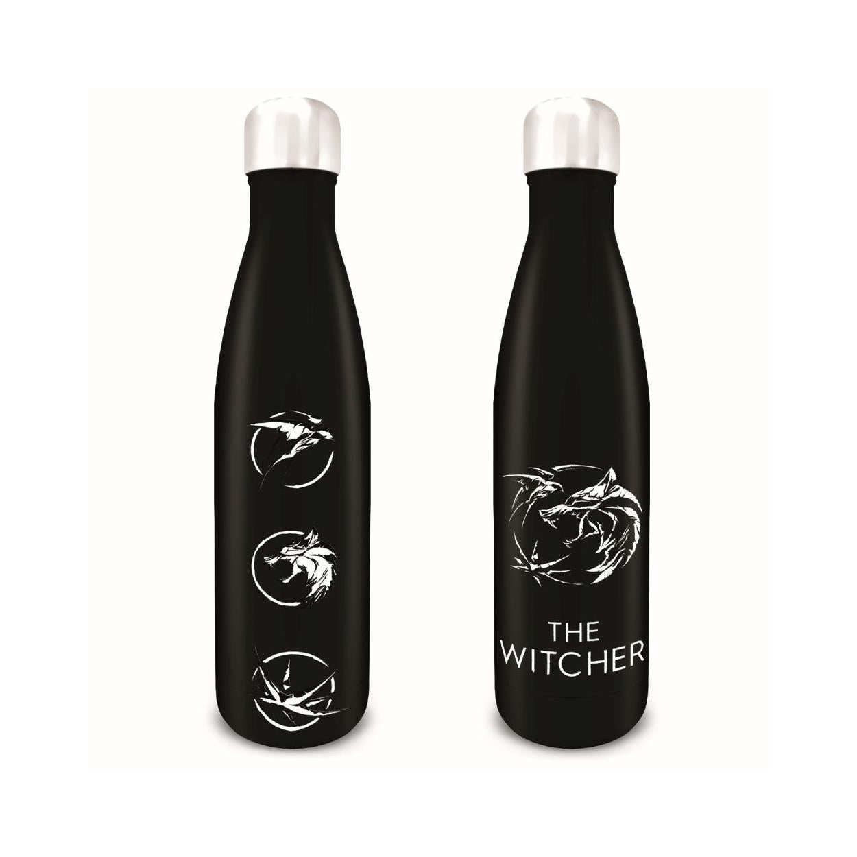 Pyramid The Witcher - Sigils Metal Drinks Bottle (550ml) (MDB26371) - Sunday Habit