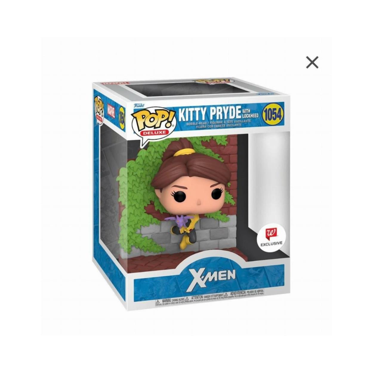 Funko Pop! Deluxe: Marvel - Kitty Pryde with Lockheed (Special Edition) #1054 Bobble-Head Vinyl Figure - Sunday Habit