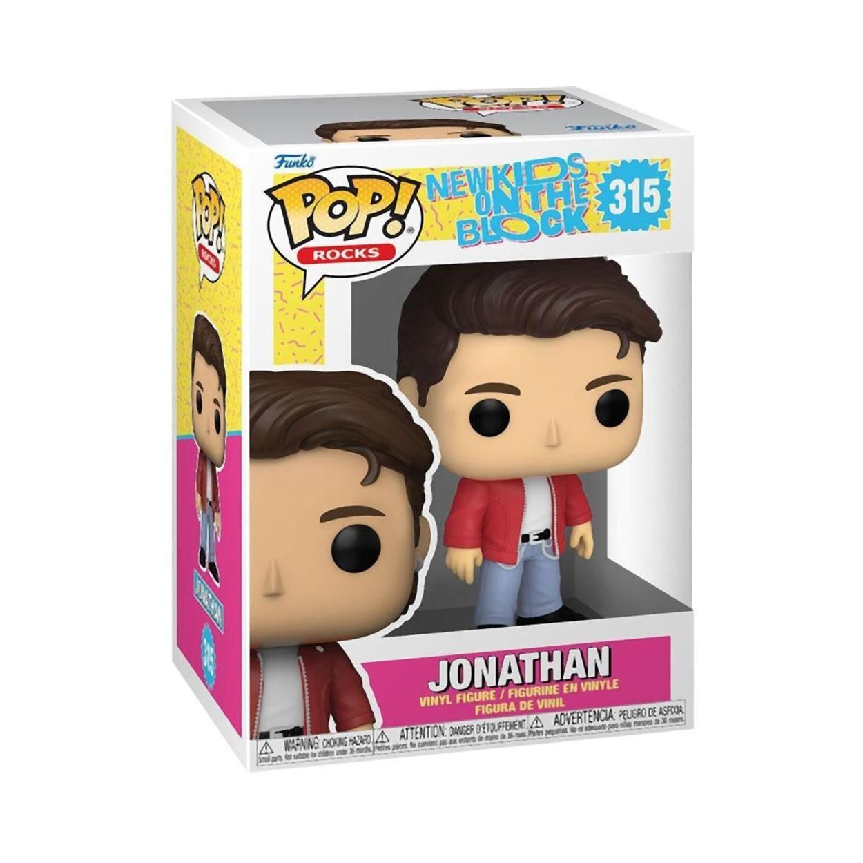 Funko Pop! Rocks: New Kids on the Block - Jonathan #315 Vinyl Figure - Sunday Habit