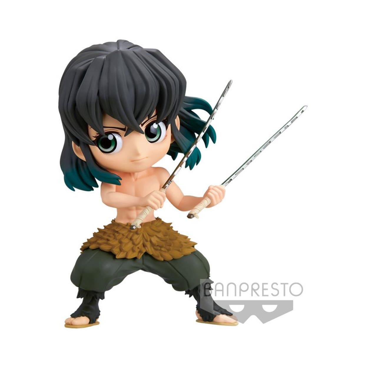 Banpresto Q Posket: Demon Slayer Kimetsu No Yaiba - Inosuke Hashibira Ⅱ (Ver.B) Figure (13cm) (18456) - Sunday Habit