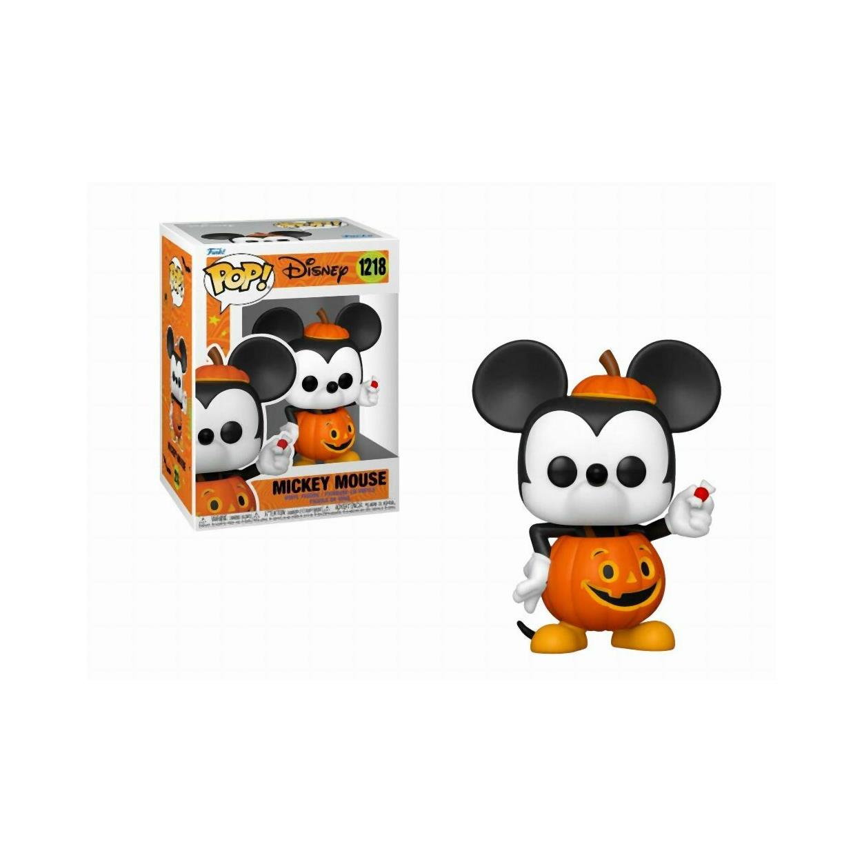 Funko Pop! Disney: Halloween S2 - Mickey Mouse (Trick or Treat) #1218 Vinyl Figure - Sunday Habit