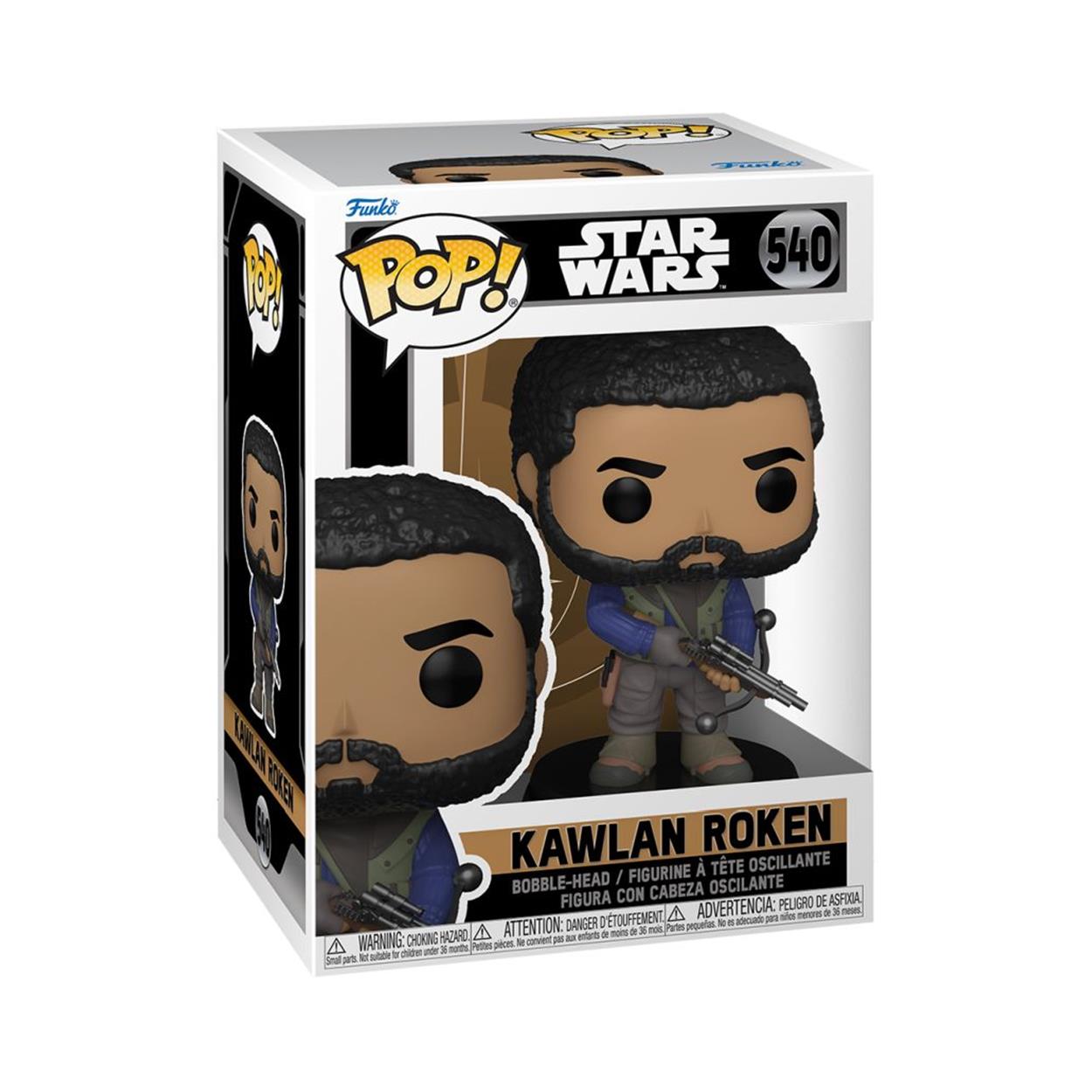 Funko Pop! Disney Star Wars - Kawlan Roken #540 Bobble-Head Vinyl Figure - Sunday Habit