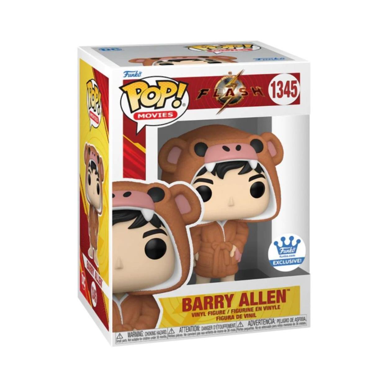 Funko Pop! Movies DC: The Flash - Barry Allen (in Monkey Robe) (Special Edition) #1345 Vinyl Figure - Sunday Habit