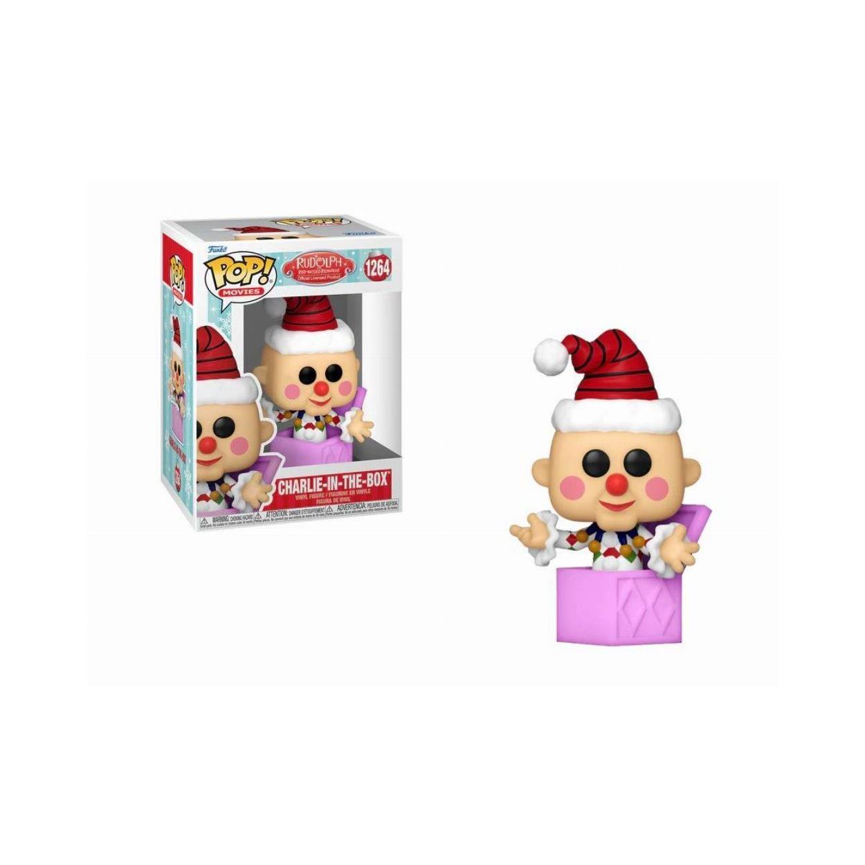 Funko Pop! Movies: Rudolph The Red-Nosed Reindeer - Charlie-in-the-Box #1264 Vinyl Figure - Sunday Habit