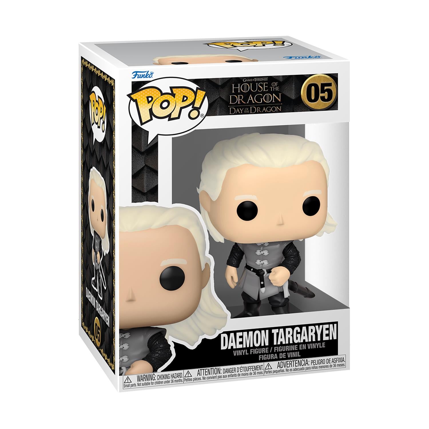 Funko Pop! House of the Dragon - Daemon Targaryen #05 Vinyl Figure - Sunday Habit