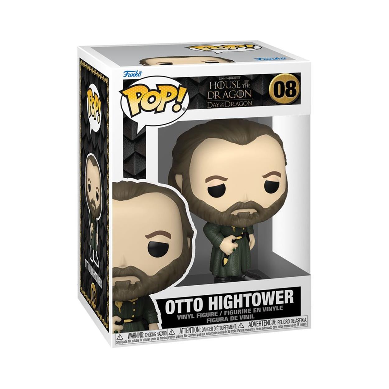 Funko Pop House Of The Dragon Otto Hightower Винилова Фигура 08 - Sunday Habit