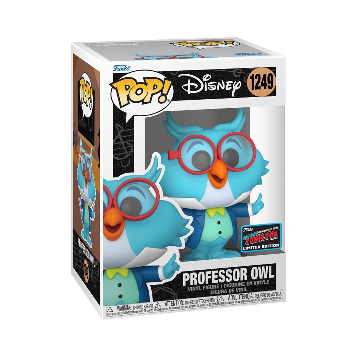 Funko Pop! Disney - Professor Owl (2022 Fall Convention Limited Edition) #1249 Vinyl Figure - Sunday Habit