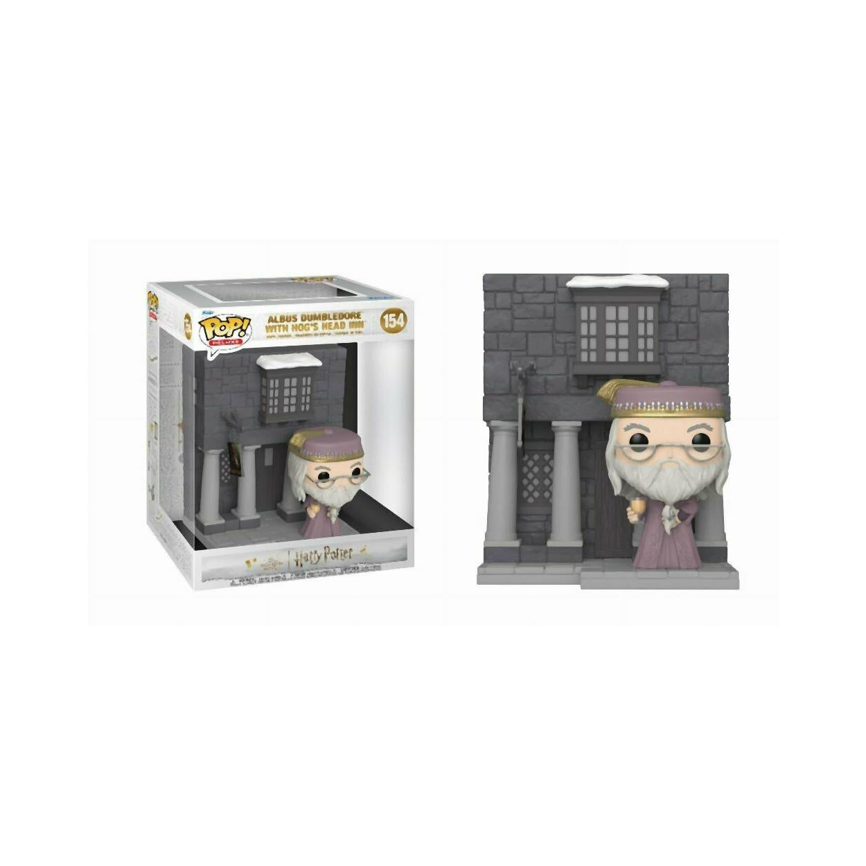 Funko Pop! Deluxe: Harry Potter Chamber of Secrets Anniversary 20th - Albus Dumbledore with Hog's Head Inn #154 Vinyl Figure - Sunday Habit