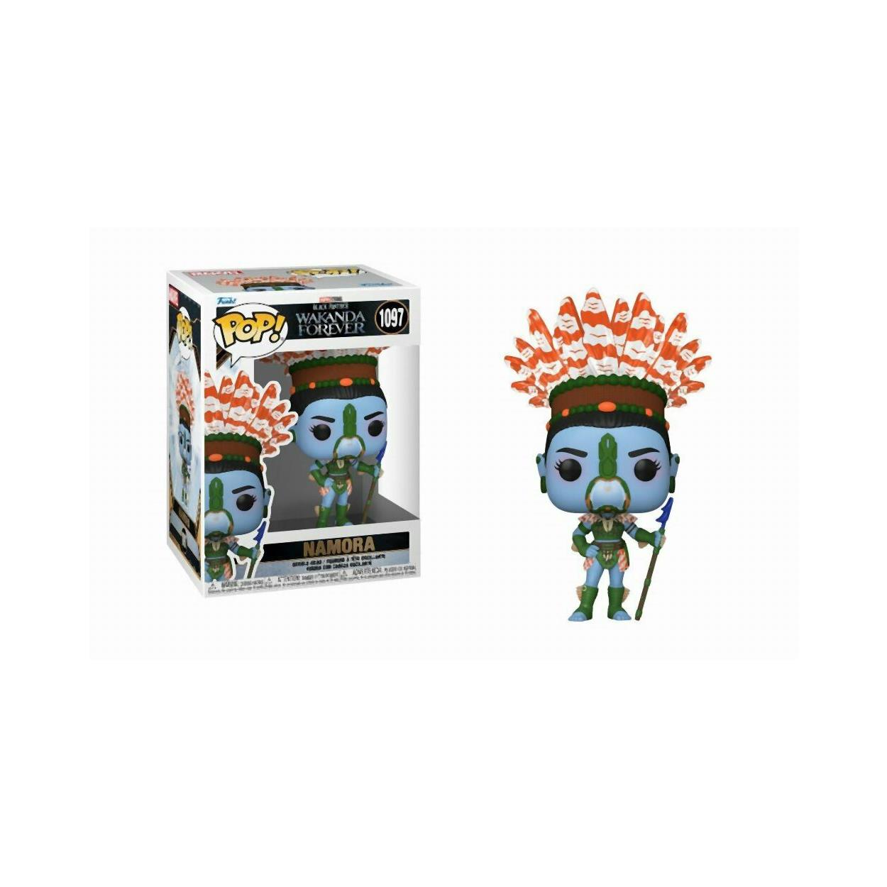 Funko Pop! Marvel: Black Panther Wakanda Forever - Namora #1097 Bobble-Head Vinyl Figure - Sunday Habit