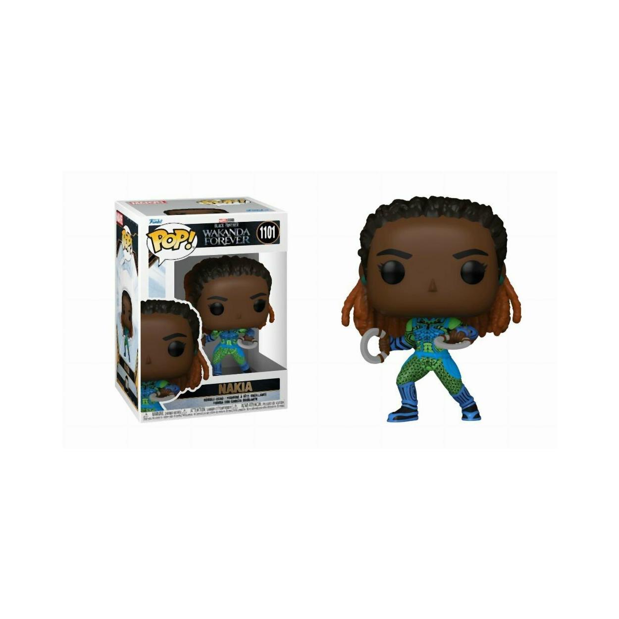 Funko Nakia Фигура Marvel Black Panther Wakanda Forever Бобъл Винил - Sunday Habit