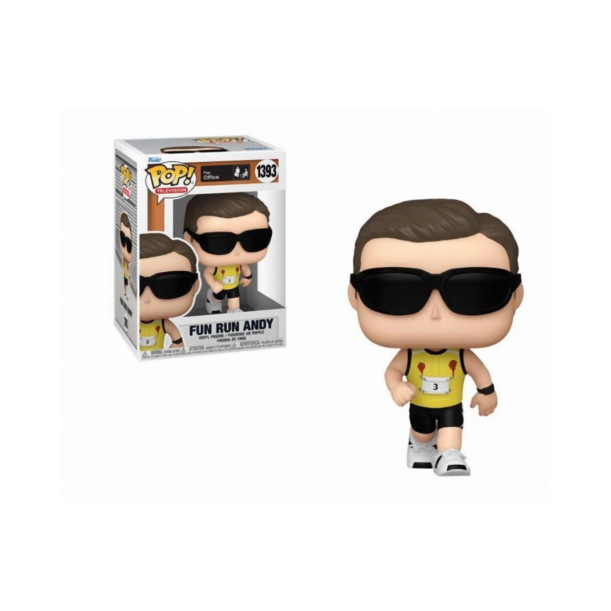 Funko Pop! Television: The Office S8 - Fun Run Andy #1393 Vinyl Figure - Sunday Habit