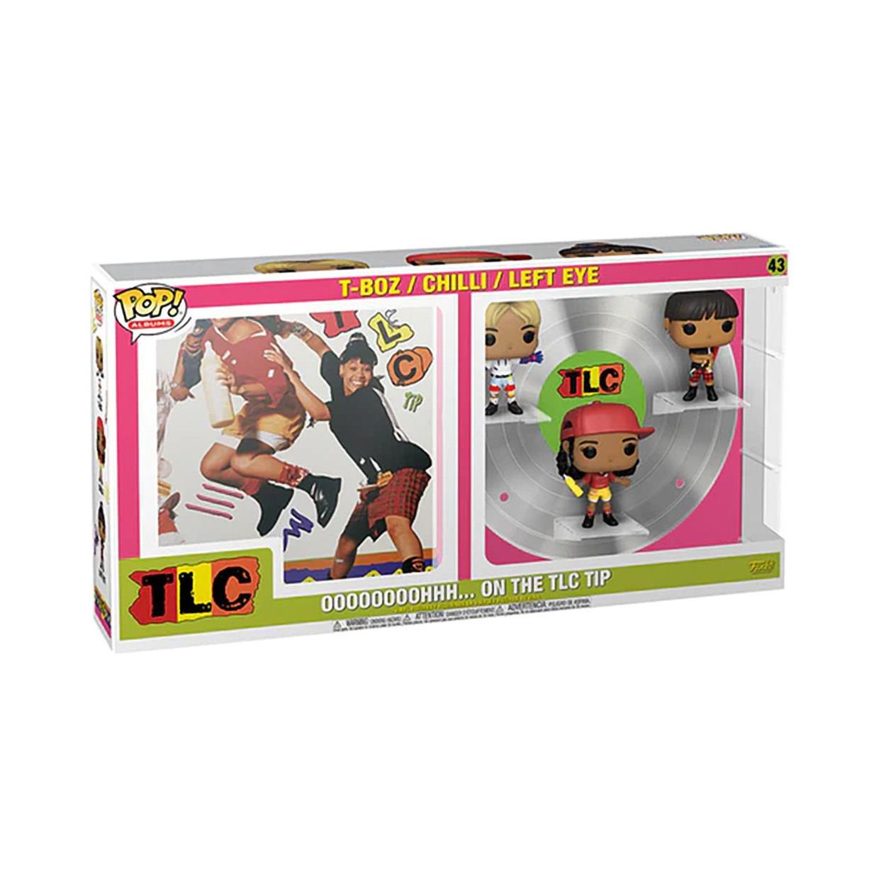 Funko Pop! Albums Deluxe: TLC - Oooooooohhh... on the TLC Tip (T-Boz / Chilli / Left Eye) #43 Vinyl Figures - Sunday Habit