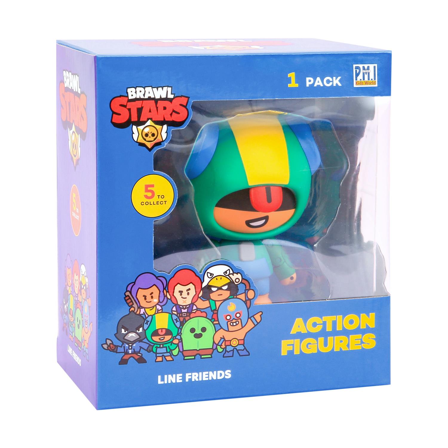 СЛУЧАЙНА Brawl Stars Фигура  11.5cm - 1 вид (BRW6010)
