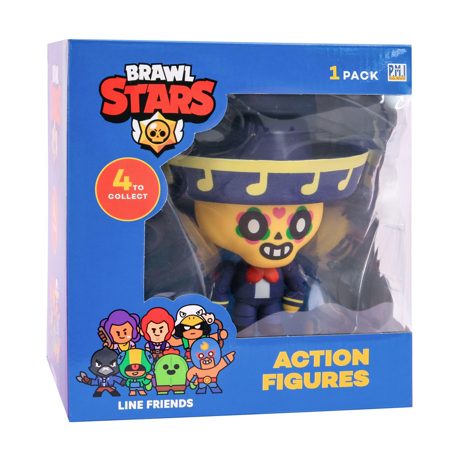 СЛУЧАЙНА Brawl Stars Фигура 16.5cm - 1 вид (BRW6500)