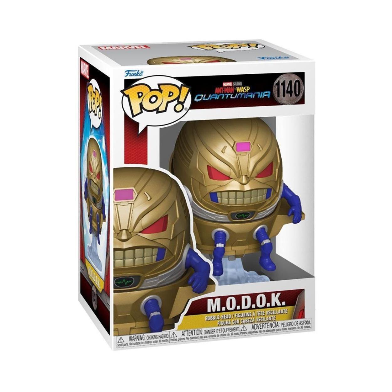 Funko Поп Marvel Ант Ман Wasp M.O.D.O.K. 1140 Бобъл Хед Винил Фигура - Sunday Habit
