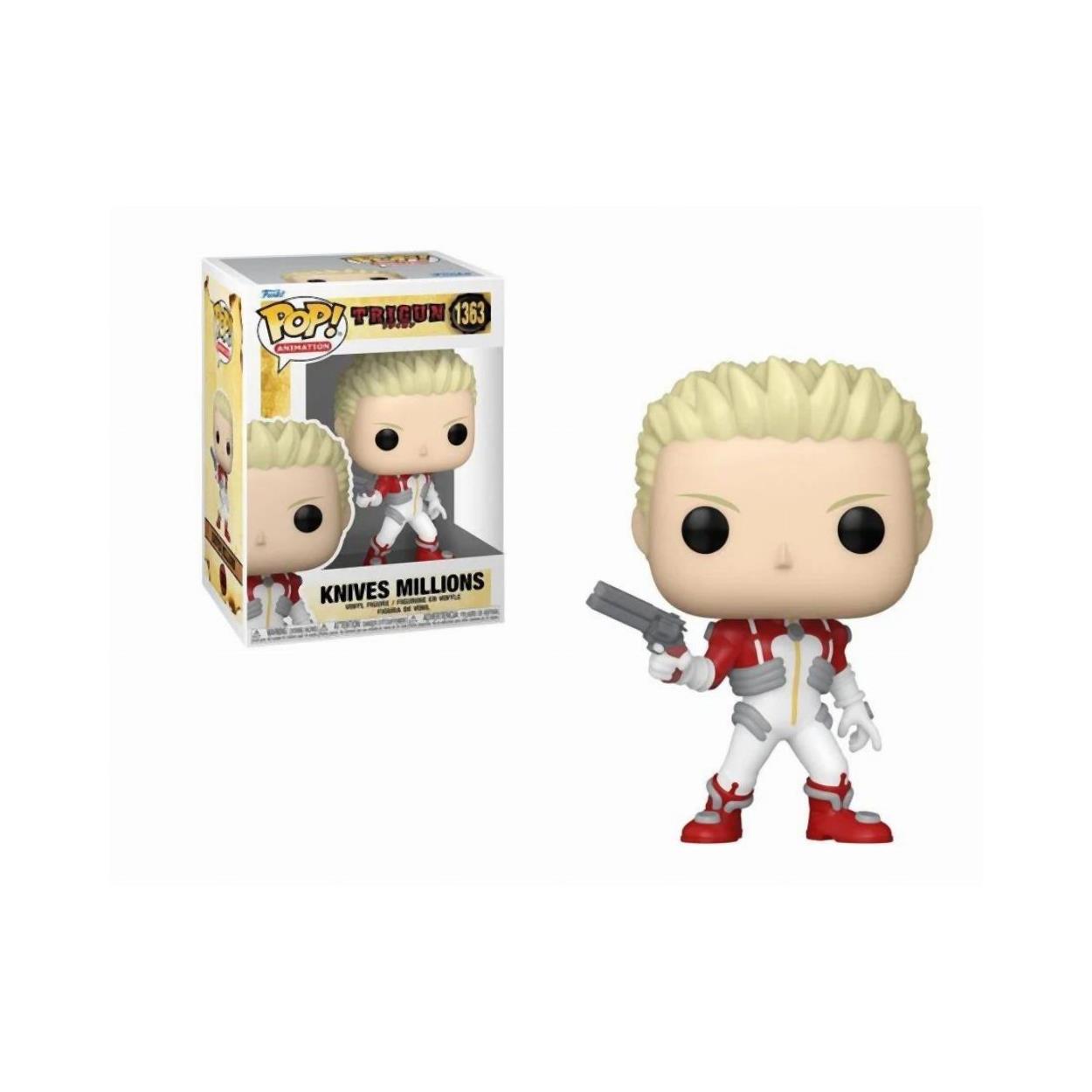 Funko Поп Анимация Trigun S1 Knives Millions 1363 Винил Фигура - Sunday Habit