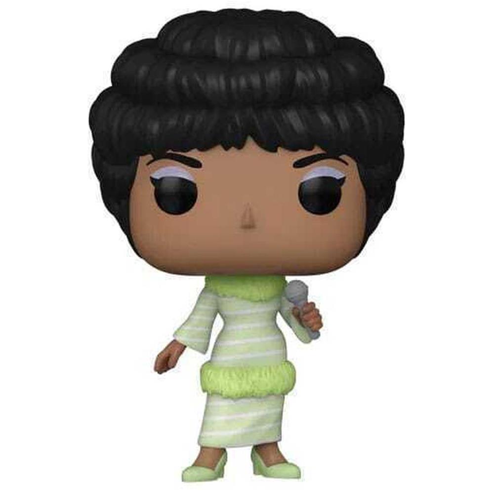 Funko Pop! Rocks: The Queen of Soul - Aretha Franklin (Green Dress) #365 Vinyl Figure - Sunday Habit