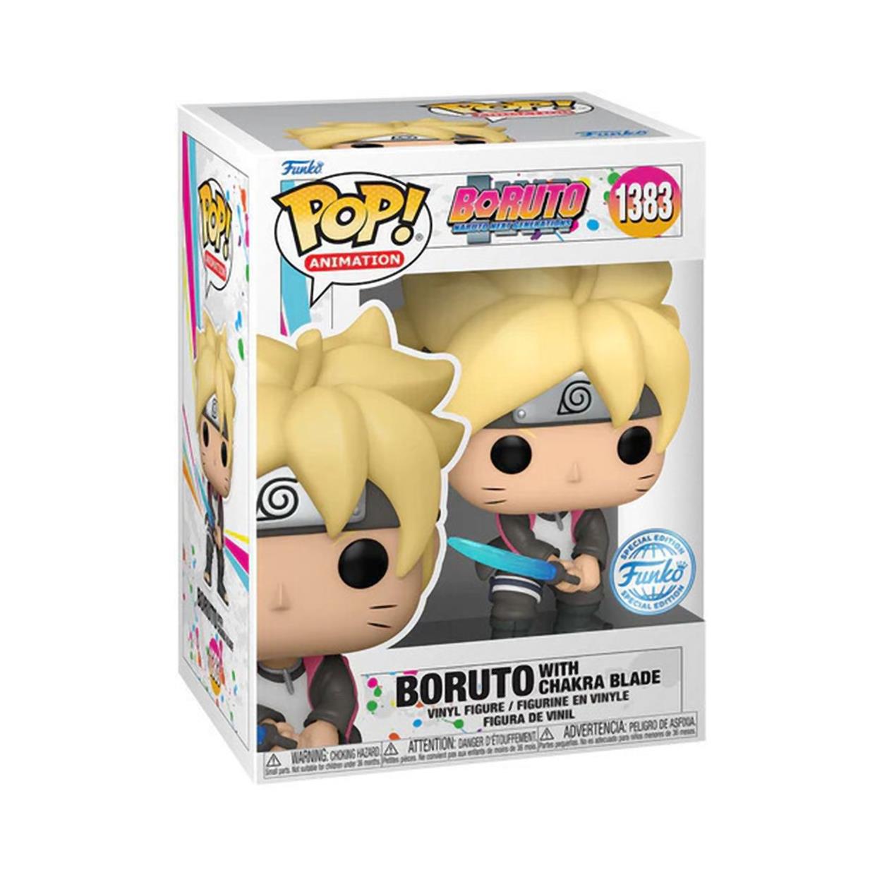 Funko Pop! Animation: Boruto Naruto Next Generations - Boruto with Chakra Blade* (Special Edition) #1383 Vinyl Figure - Sunday Habit