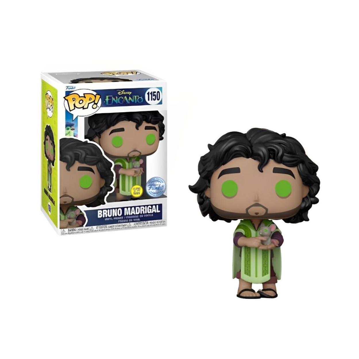 Funko Pop! Disney: Encanto - Bruno Madrigal (Glows in the Dark) (Special Edition) #1150 Vinyl Figure - Sunday Habit