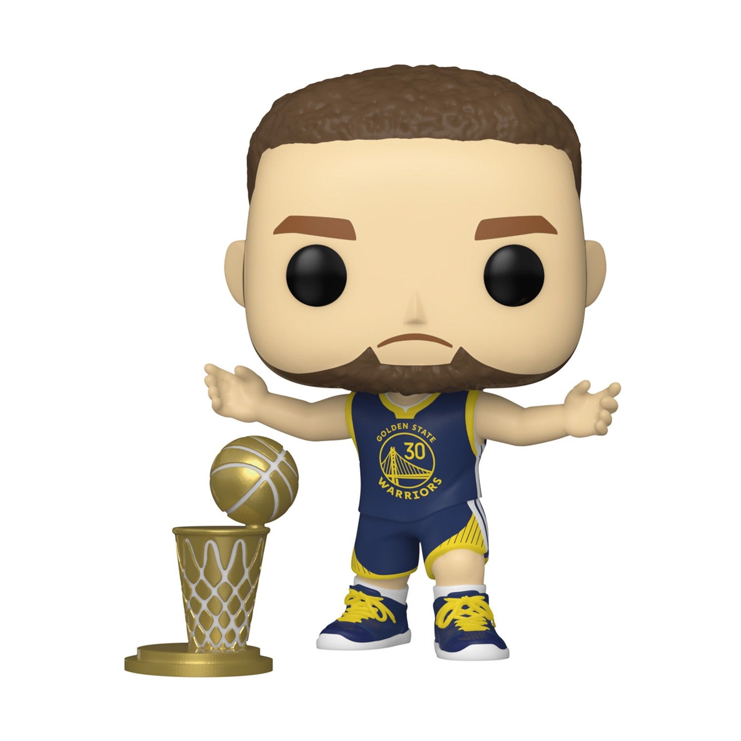 Funko Pop! NBA: Golden State Warriors - Stephen Curry (Throwback) (Special Edition) #157 Vinyl Figure - Sunday Habit