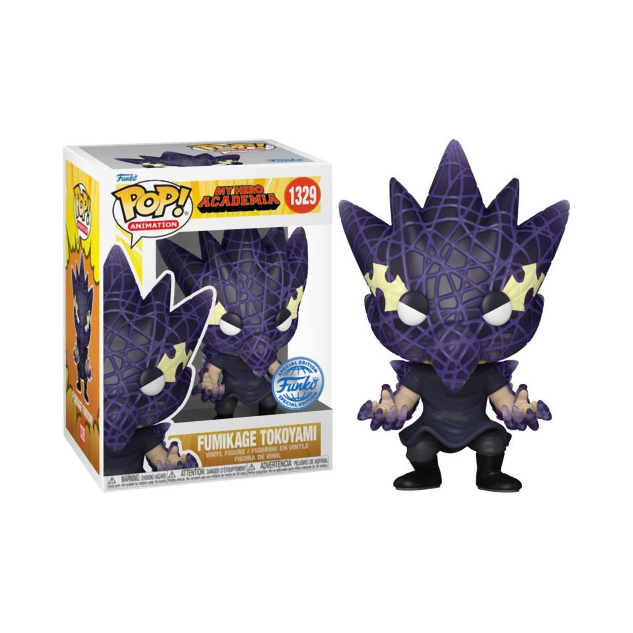 Funko Pop! My Hero Academia - Fumikage Tokoyami (Black Abyss) (Special Edition) #1329 Vinyl Figure - Sunday Habit