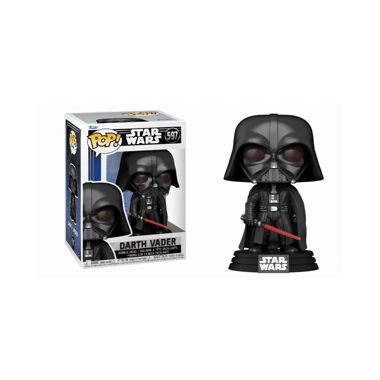 Funko Pop! Star Wars: Star Wars New Classics - Darth Vader #597 Bobble-Head Vinyl Figure - Sunday Habit
