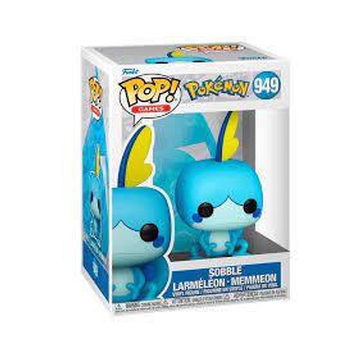 Funko Pop! Games: Pokemon - Sobble Larmeleon Memmeleon #949 Vinyl Figure - Sunday Habit