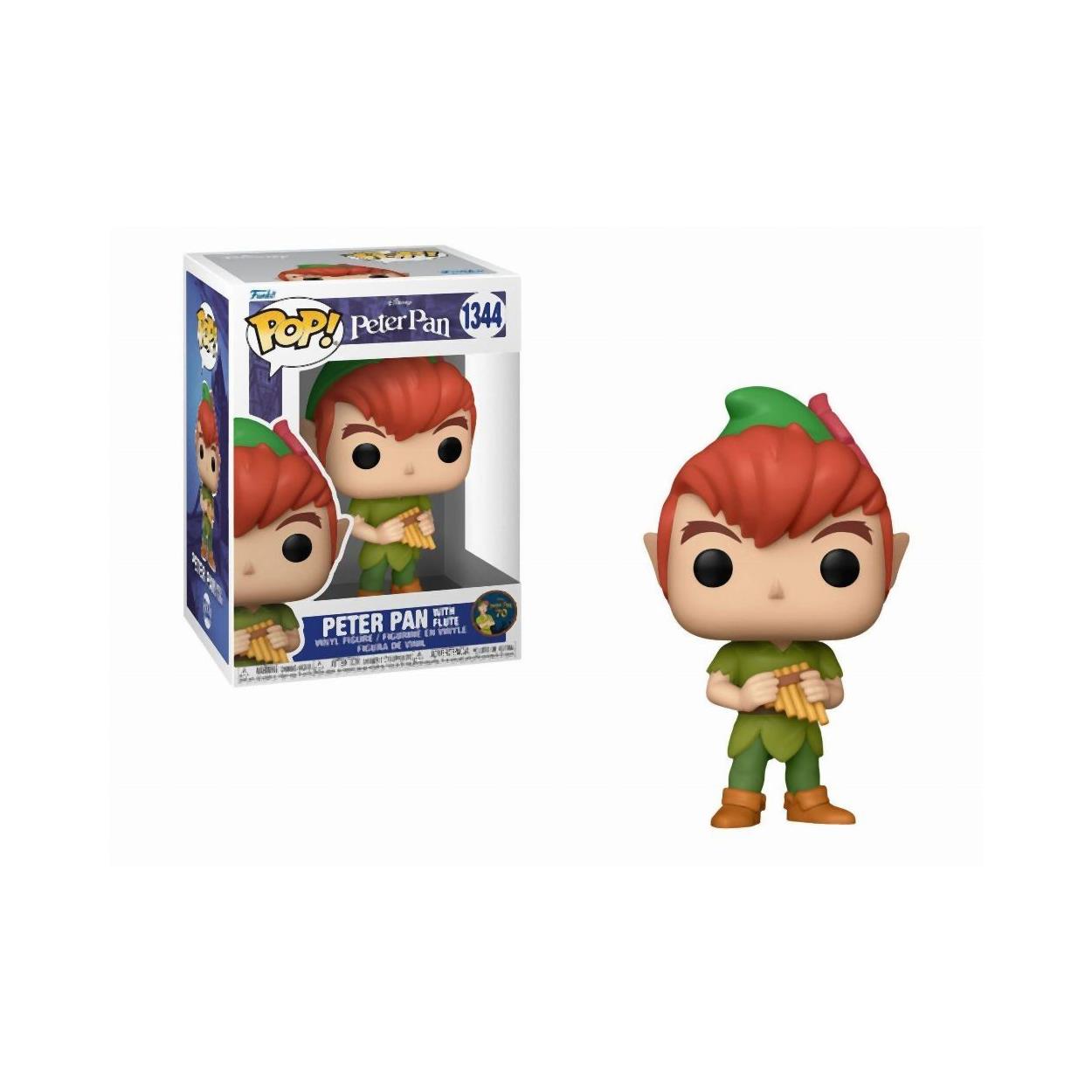 Funko Pop! Disney: Peter Pan 70th - Peter Pan with Flute #1344 Vinyl Figure - Sunday Habit
