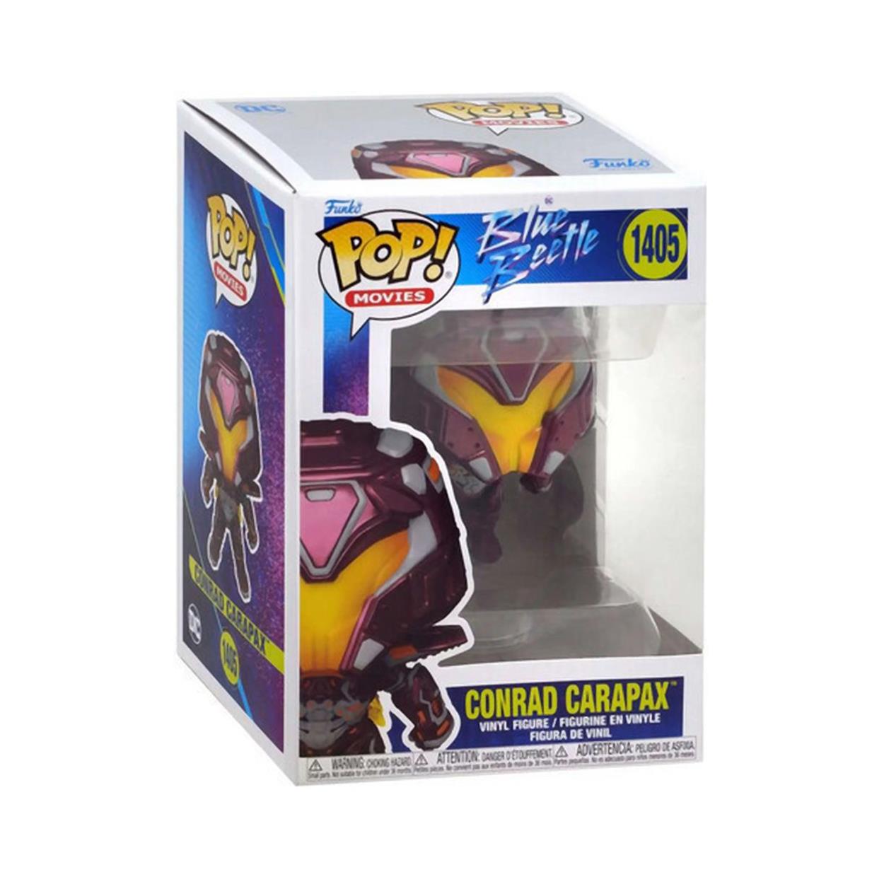 Funko Pop! Movies: Blue Beetle - Conrad Carapax #1405 Vinyl Figure - Sunday Habit