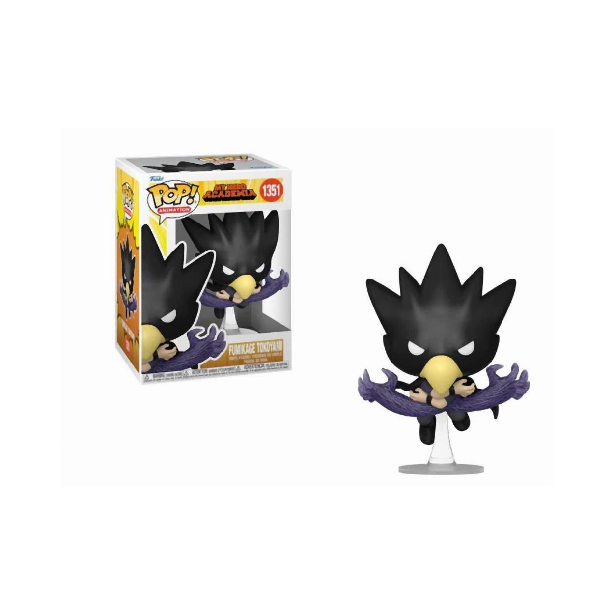 Funko Pop! Animation: My Hero Academia - Fumikage Tokoyami (FA) #1351 Vinyl Figure - Sunday Habit