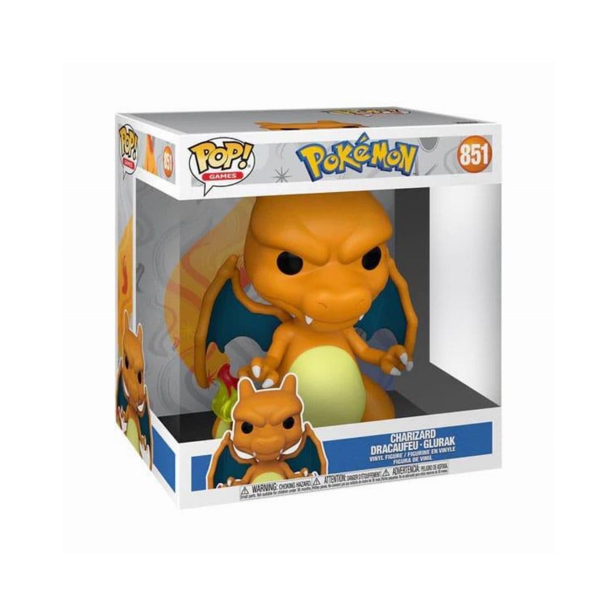 Funko Pop Jumbo Charizard Pokemon Фигура 10 Инча Винил - Sunday Habit