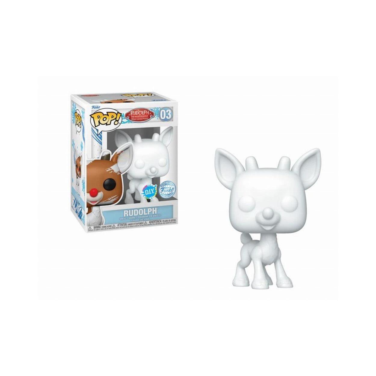 Funko Рудолф DIY Бял Специално Издание Фигура - Sunday Habit