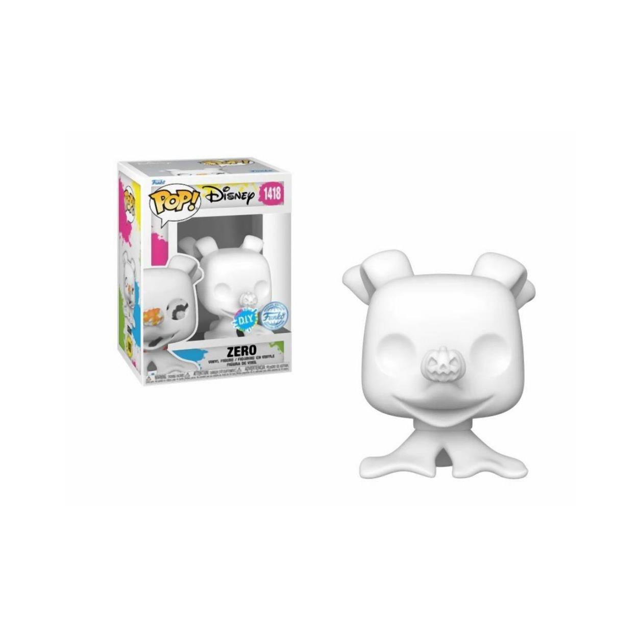 Funko Pop Disney Zero DIY Бяла Специално Издание Винил Фигура - Sunday Habit