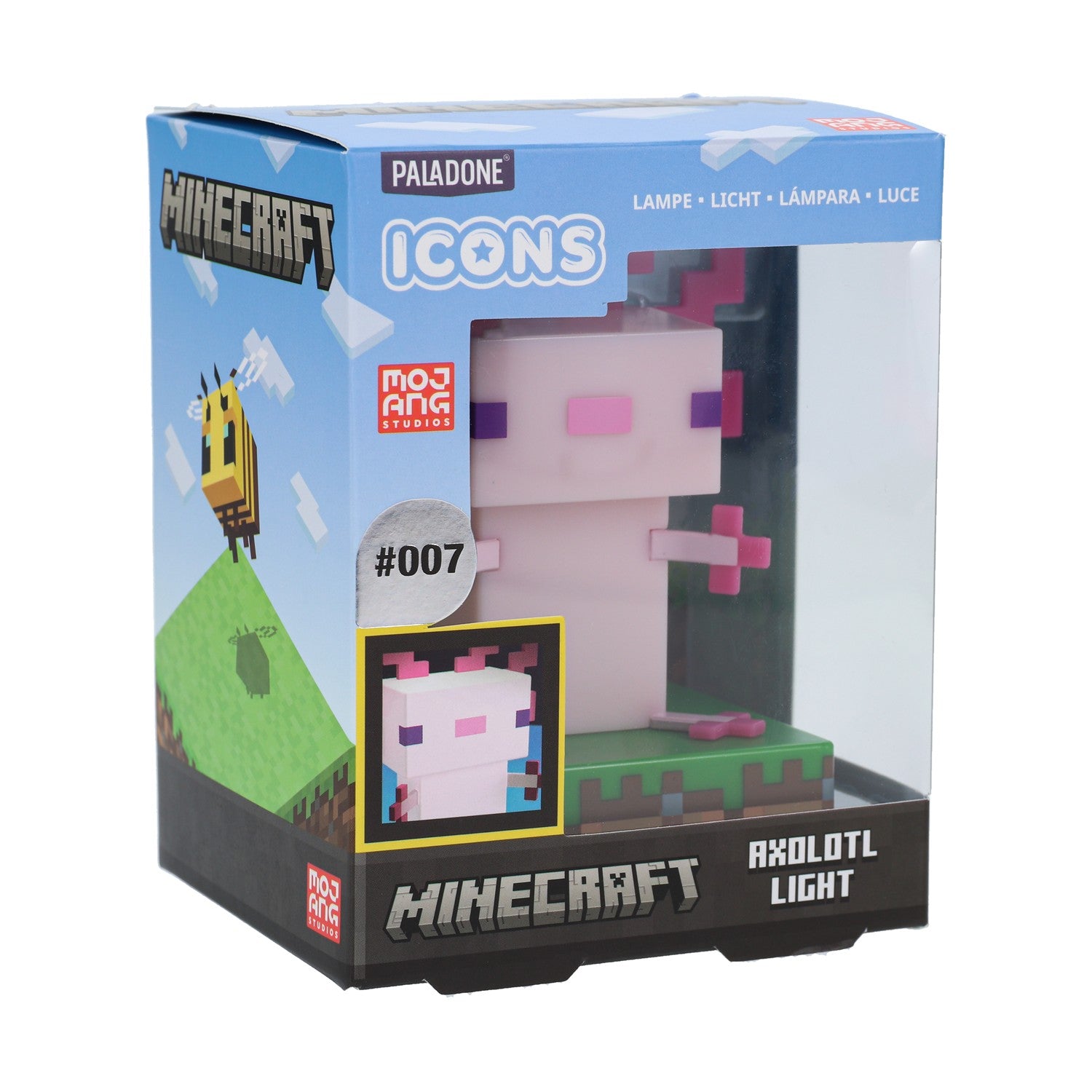 Paladone Icons: Minecraft - Axolotl Light (PP11390MCFV3ID)