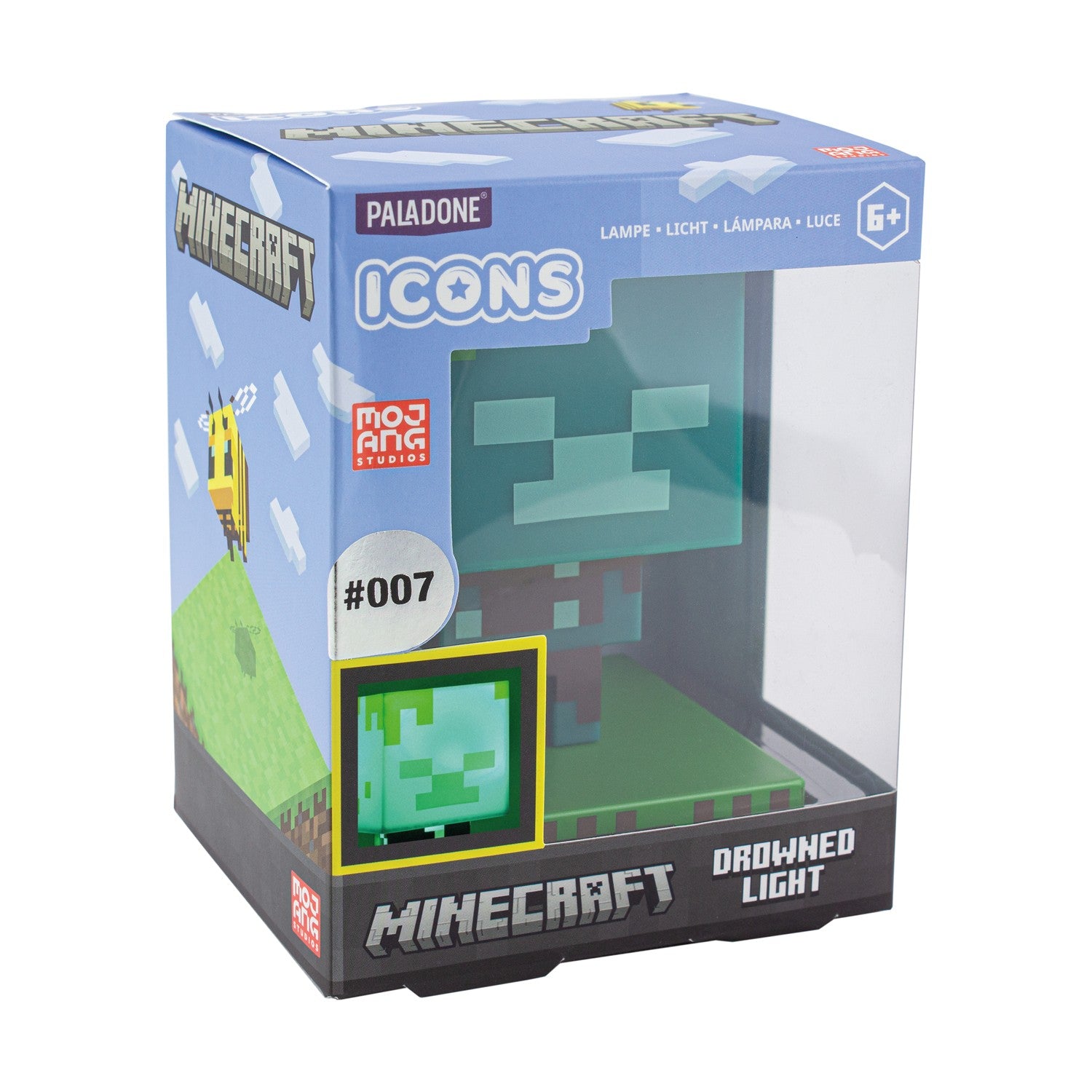Paladone Minecraft - Drowned Zombie Icons Light (PP7999MCFV2)